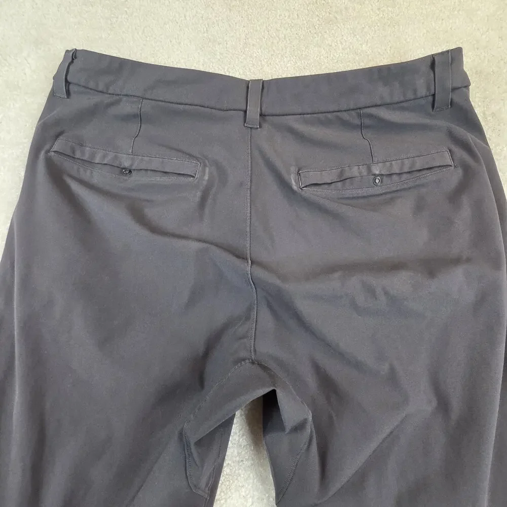 Lululemon ABC Commission Pants Mens 36x32‎ Gray Stretch Business Casual